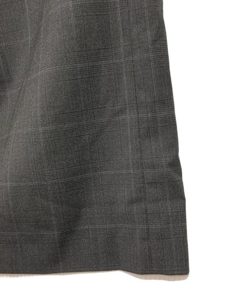 MIU MIU（ミュウミュウ）MIU MIU (ミュウミュウ) グレンチェックスカート グレー サイズ:40の古着・服飾アイテム