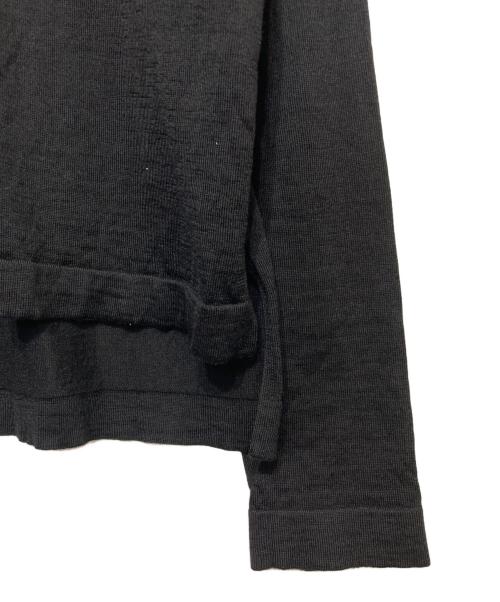 MIU MIU（ミュウミュウ）MIU MIU (ミュウミュウ) Vネックカーディガン ブラック サイズ:40の古着・服飾アイテム