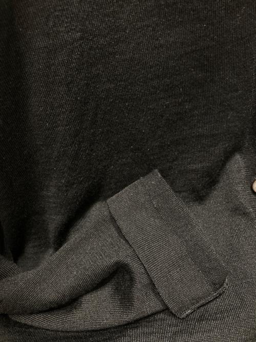 MIU MIU（ミュウミュウ）MIU MIU (ミュウミュウ) Vネックカーディガン ブラック サイズ:40の古着・服飾アイテム