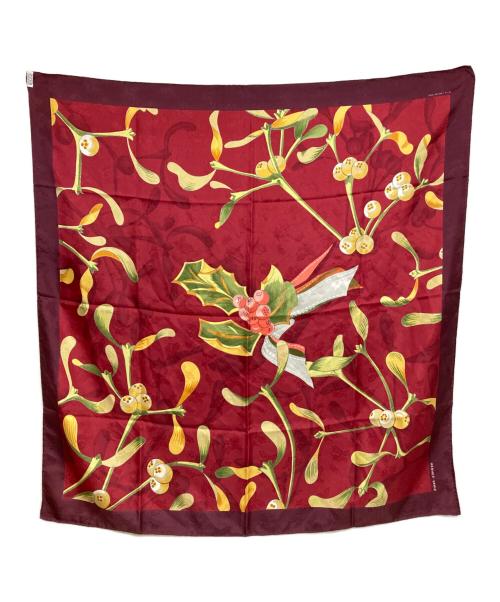 HERMES（エルメス）HERMES (エルメス) 去年の雪 NEIGE D'ANTAN DETAIL CARRE レッドの古着・服飾アイテム