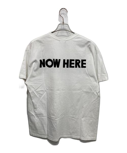 SAINT MICHAEL（セントマイケル）SAINT MICHAEL (セントマイケル) NOWHEREプリントTシャツ ホワイト サイズ:L/XLの古着・服飾アイテム