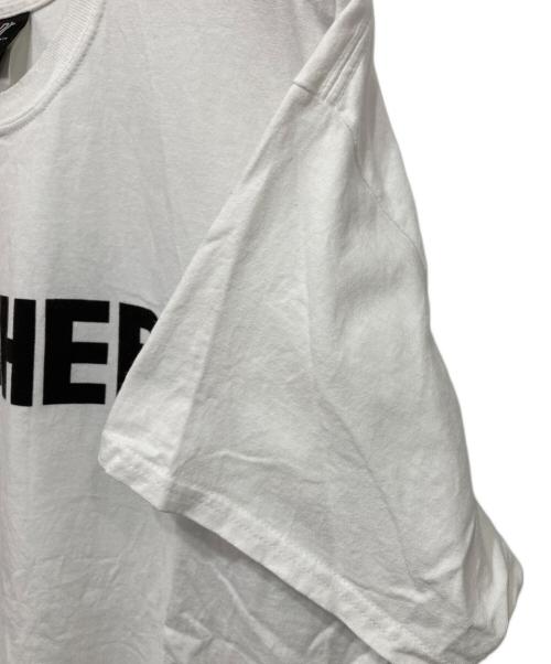 SAINT MICHAEL（セントマイケル）SAINT MICHAEL (セントマイケル) NOWHEREプリントTシャツ ホワイト サイズ:L/XLの古着・服飾アイテム