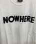 中古・古着 SAINT MICHAEL (セントマイケル) NOWHEREプリントTシャツ ホワイト サイズ:L/XL：9000円
