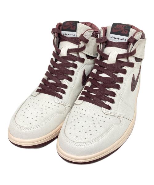 NIKE（ナイキ）NIKE (ナイキ) A Ma Maniere (ア・マ・マニエール) Air Jordan 1 Retro High OG Sail and Burgundy サイズ:28.5の古着・服飾アイテム
