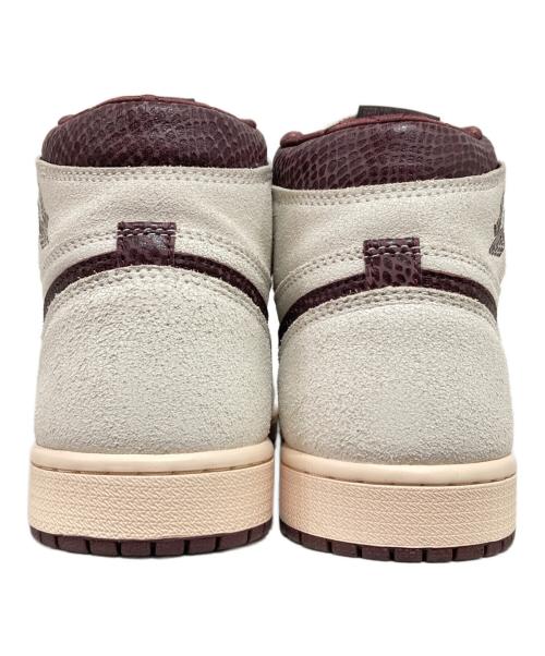 NIKE（ナイキ）NIKE (ナイキ) A Ma Maniere (ア・マ・マニエール) Air Jordan 1 Retro High OG Sail and Burgundy サイズ:28.5の古着・服飾アイテム