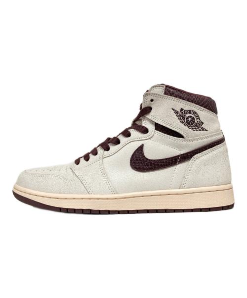 NIKE（ナイキ）NIKE (ナイキ) A Ma Maniere (ア・マ・マニエール) Air Jordan 1 Retro High OG Sail and Burgundy サイズ:28.5の古着・服飾アイテム