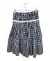 tricot COMME des GARCONS (トリココムデギャルソン) tricot COMME des GARCONSギンガムチェックギャザースカート ブルー サイズ:表記無し：12000円