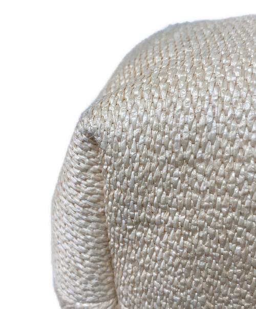 LORISTELLA（ロリステッラ）LORISTELLA (ロリステッラ) 雑材コンビミニバッグ ベージュの古着・服飾アイテム