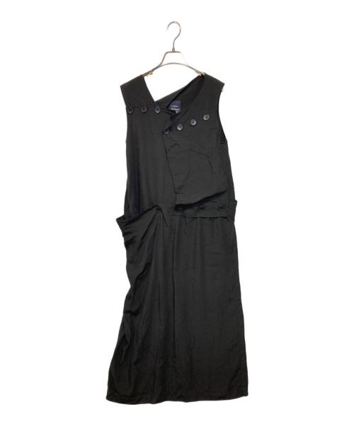 LIMI feu（リミフゥ）LIMI feu (リミフゥ) 変形ミリタリーテイストワンピース ブラック サイズ:2の古着・服飾アイテム