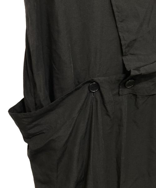 LIMI feu（リミフゥ）LIMI feu (リミフゥ) 変形ミリタリーテイストワンピース ブラック サイズ:2の古着・服飾アイテム