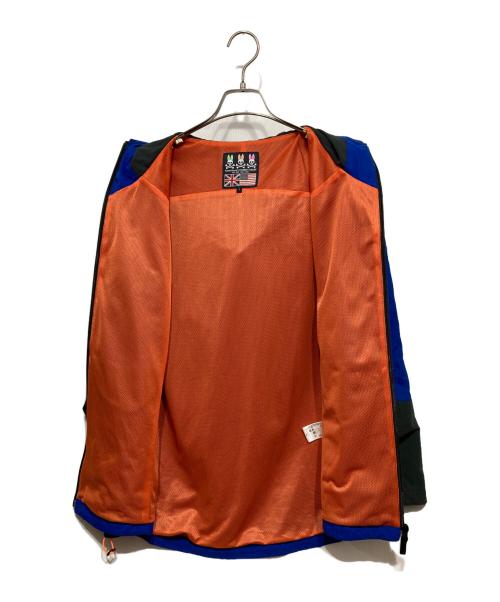 Psycho Bunny（サイコ バニー）Psycho Bunny (サイコ バニー) ジップアップジャケット オレンジ×ブルー サイズ:Lの古着・服飾アイテム