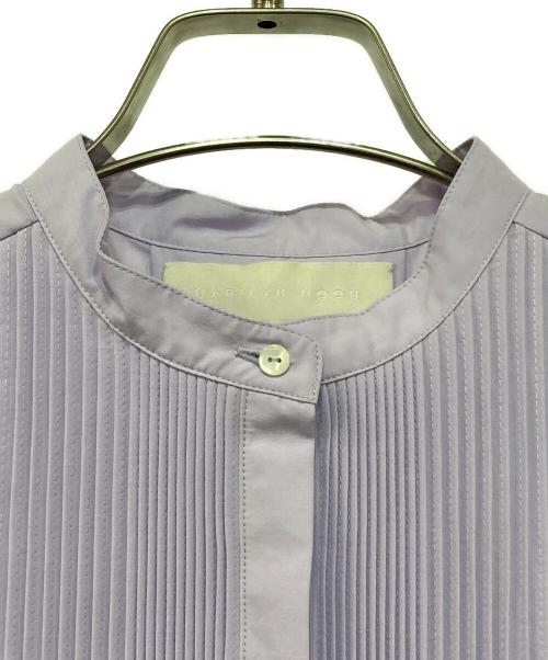 MARILYN MOON（マリリンムーン）MARILYN MOON (マリリンムーン) フロントフリルブラウス パープル サイズ:-の古着・服飾アイテム