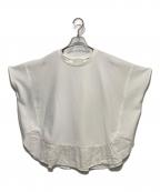 BEARDSLEYビアズリー）の古着「ラウンドヘムＴ」｜ホワイト