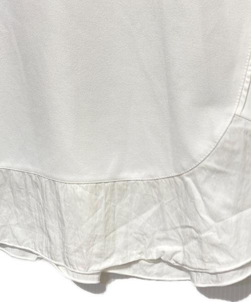 BEARDSLEY（ビアズリー）BEARDSLEY (ビアズリー) ラウンドヘムＴ ホワイト サイズ:Fの古着・服飾アイテム