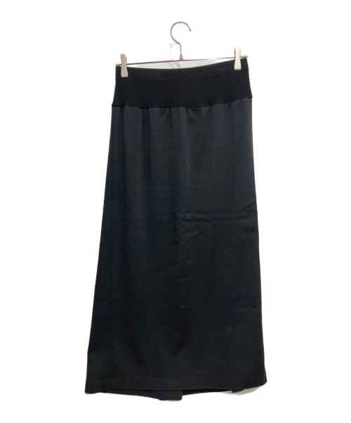 BEARDSLEY（ビアズリー）BEARDSLEY (ビアズリー) ウエストリブタックスカート ブラック サイズ:2の古着・服飾アイテム