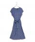 UNTITLED（アンタイトル）の古着「総柄Aラインワンピース」｜ブルー