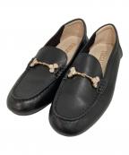 STACCATOスタッカート）の古着「コロネスリッポンローファー」｜ブラック