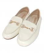 STACCATOスタッカート）の古着「コロネスリッポンローファー」｜ホワイト