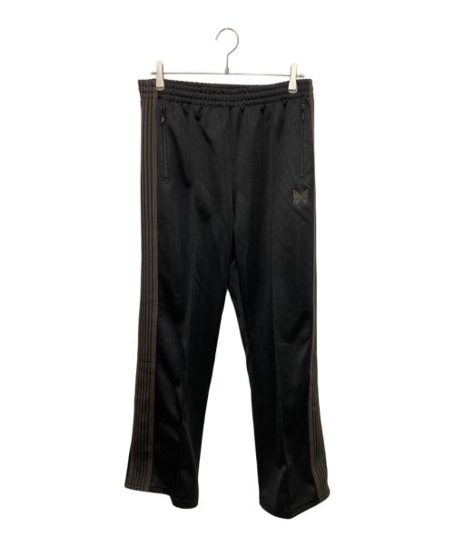Needles（ニードルズ）Needles (ニードルズ) Track Pant - Poly Smooth ブラック×ブラウン サイズ:Mの古着・服飾アイテム
