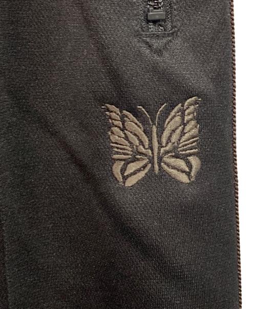 Needles（ニードルズ）Needles (ニードルズ) Track Pant - Poly Smooth ブラック×ブラウン サイズ:Mの古着・服飾アイテム