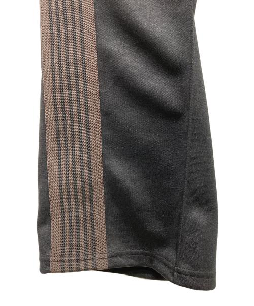 Needles（ニードルズ）Needles (ニードルズ) Track Pant - Poly Smooth ブラック×ブラウン サイズ:Mの古着・服飾アイテム