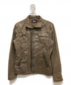 TORNADO MARTトルネードマート）の古着「ジップアップジャケット」｜カーキ