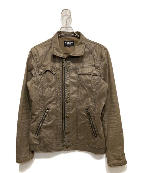 TORNADO MART（トルネードマート）TORNADO MART (トルネードマート) ジップアップジャケット カーキ サイズ:36の古着・服飾アイテム