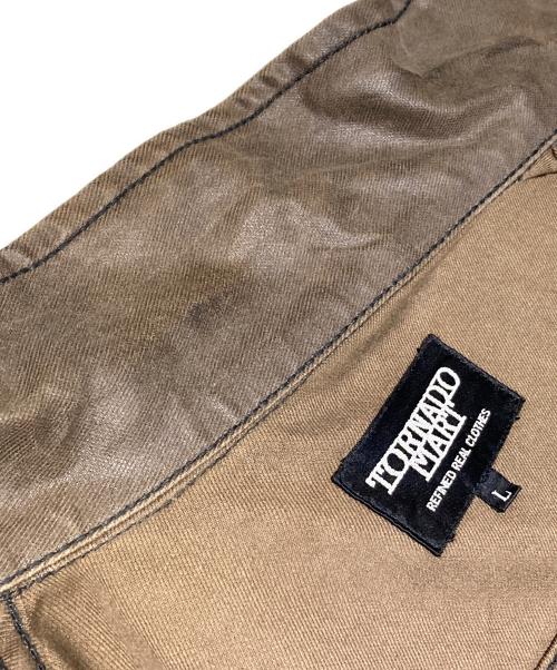 TORNADO MART（トルネードマート）TORNADO MART (トルネードマート) ジップアップジャケット カーキ サイズ:36の古着・服飾アイテム