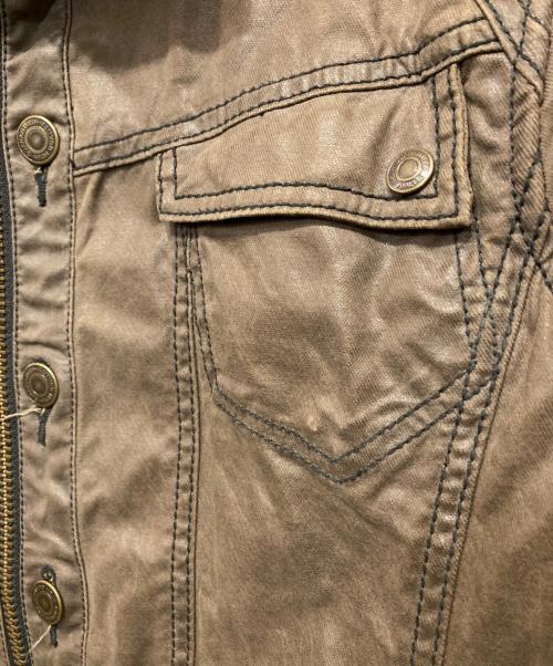 TORNADO MART（トルネードマート）TORNADO MART (トルネードマート) ジップアップジャケット カーキ サイズ:36の古着・服飾アイテム