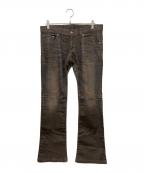 TORNADO MARTトルネードマート）の古着「デニムパンツ」｜ブラック