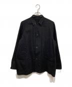 COMOLIコモリ）の古着「デニムワークジャケット」｜ブラック
