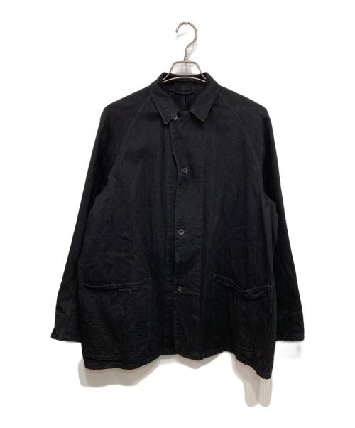 COMOLI（コモリ）COMOLI (コモリ) デニムワークジャケット ブラック サイズ:1の古着・服飾アイテム