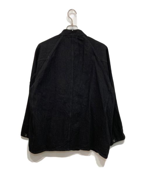 COMOLI（コモリ）COMOLI (コモリ) デニムワークジャケット ブラック サイズ:1の古着・服飾アイテム