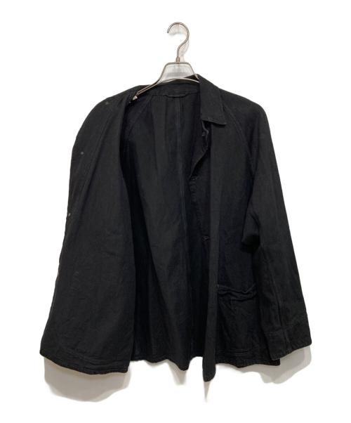 COMOLI（コモリ）COMOLI (コモリ) デニムワークジャケット ブラック サイズ:1の古着・服飾アイテム