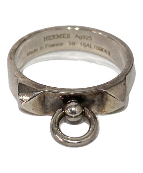 HERMES（エルメス）HERMES (エルメス) コリエドシアンリング シルバー サイズ:59(約18号～19号)の古着・服飾アイテム