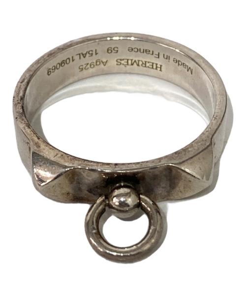 HERMES（エルメス）HERMES (エルメス) コリエドシアンリング シルバー サイズ:59(約18号～19号)の古着・服飾アイテム