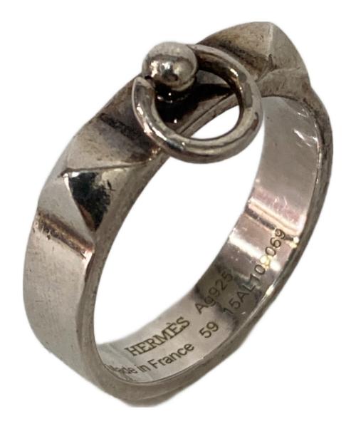 HERMES（エルメス）HERMES (エルメス) コリエドシアンリング シルバー サイズ:59(約18号～19号)の古着・服飾アイテム