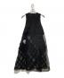 BLACK COMME des GARCONS (ブラックコムデギャルソン) 25SS ナイロンチュールワンピース ブラック サイズ:XS：65000円