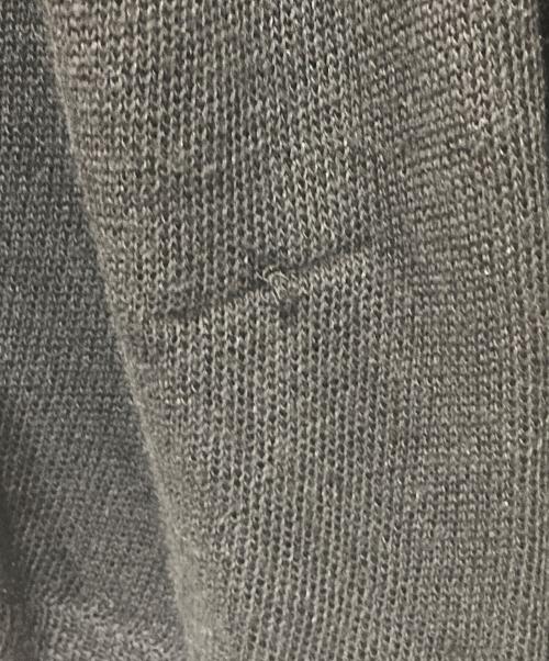 Y's（ワイズ）Y's (ワイズ) レーヨンリネンカーディガン ブラック サイズ:3の古着・服飾アイテム