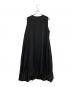Y's…. (ワイズ) 25SS ウールギャバジンバルーンドレス ブラック サイズ:2：30000円