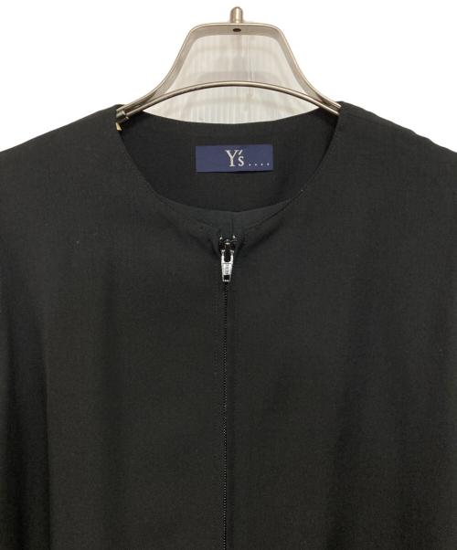 Y's….（ワイズビー）Y's…. (ワイズ) 25SS ウールギャバジンバルーンドレス ブラック サイズ:2の古着・服飾アイテム