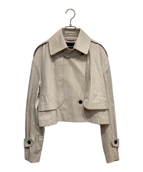 IHATOV（イーハトーブ）IHATOV (イーハトーブ) ショートトレンチジャケット ベージュ サイズ:１の古着・服飾アイテム