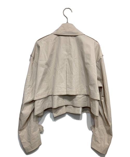IHATOV（イーハトーブ）IHATOV (イーハトーブ) ショートトレンチジャケット ベージュ サイズ:１の古着・服飾アイテム