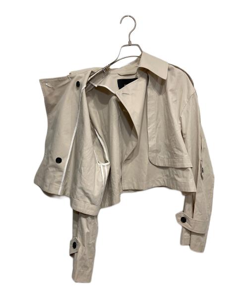 IHATOV（イーハトーブ）IHATOV (イーハトーブ) ショートトレンチジャケット ベージュ サイズ:１の古着・服飾アイテム