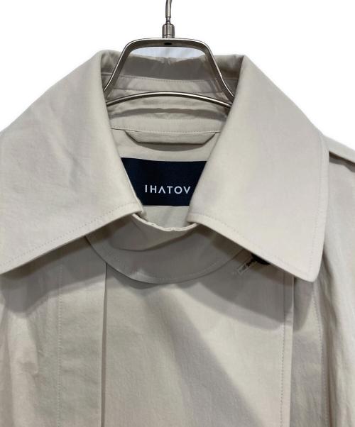 IHATOV（イーハトーブ）IHATOV (イーハトーブ) ショートトレンチジャケット ベージュ サイズ:１の古着・服飾アイテム