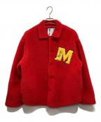 MR ENJOY DA MONEYミスターエンジョイダマネー）の古着「ボアジャケット」｜レッド