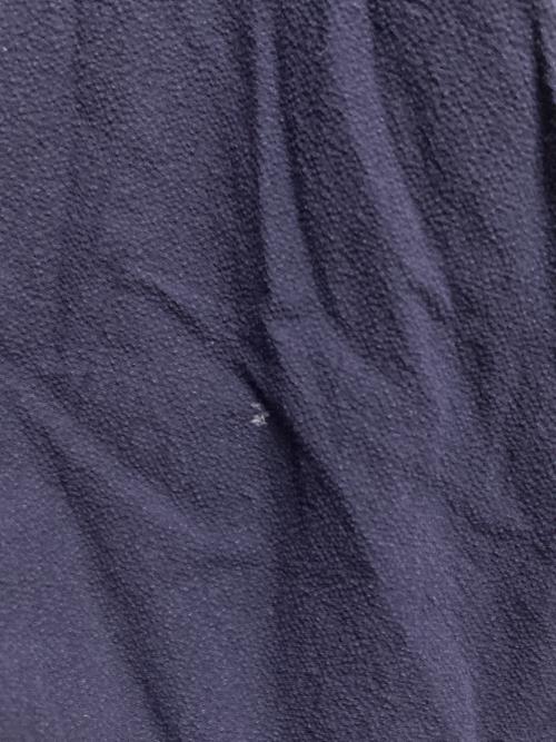 FEMMENT（ファモン）FEMMENT (ファモン) 別注Coボイルサッカーケープスリーブシャツ ネイビー サイズ:3の古着・服飾アイテム