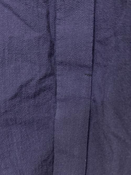 FEMMENT（ファモン）FEMMENT (ファモン) 別注Coボイルサッカーケープスリーブシャツ ネイビー サイズ:3の古着・服飾アイテム