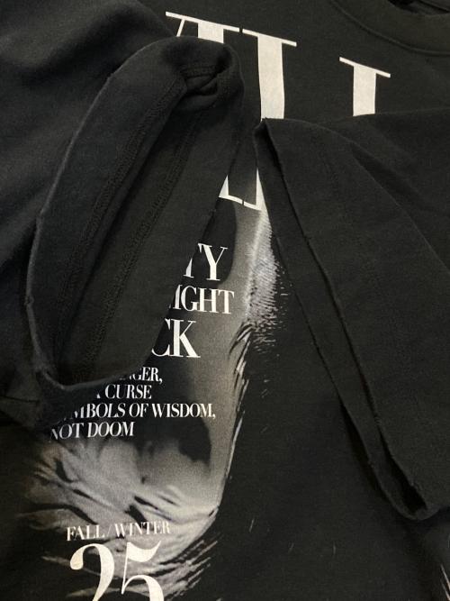 doublet（ダブレット）doublet (ダブレット) Villain Cover Print T-Shirt ブラック サイズ:Mの古着・服飾アイテム