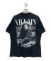 doublet（ダブレット）の古着「Villain Cover Print T-Shirt」｜ブラック